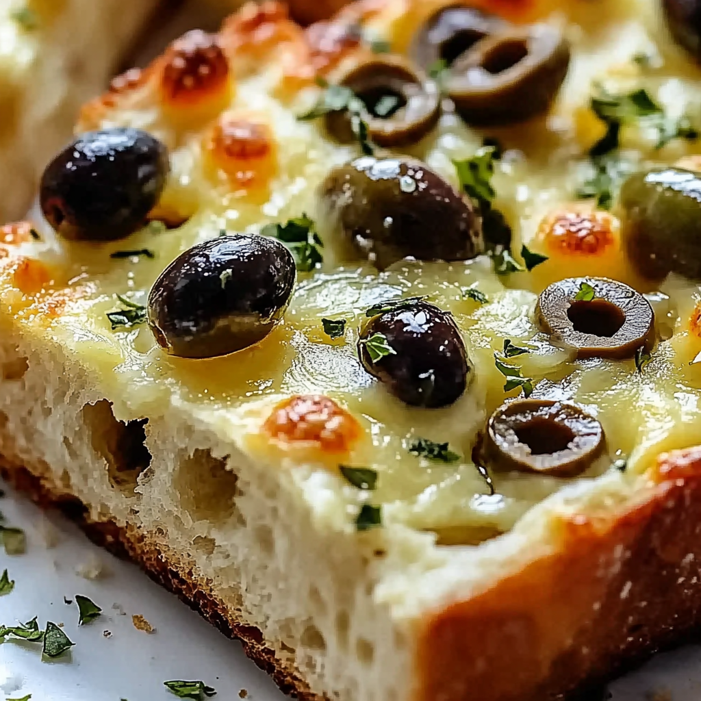 Easy Olive Cheese Bread Recipe (25-Minutes)