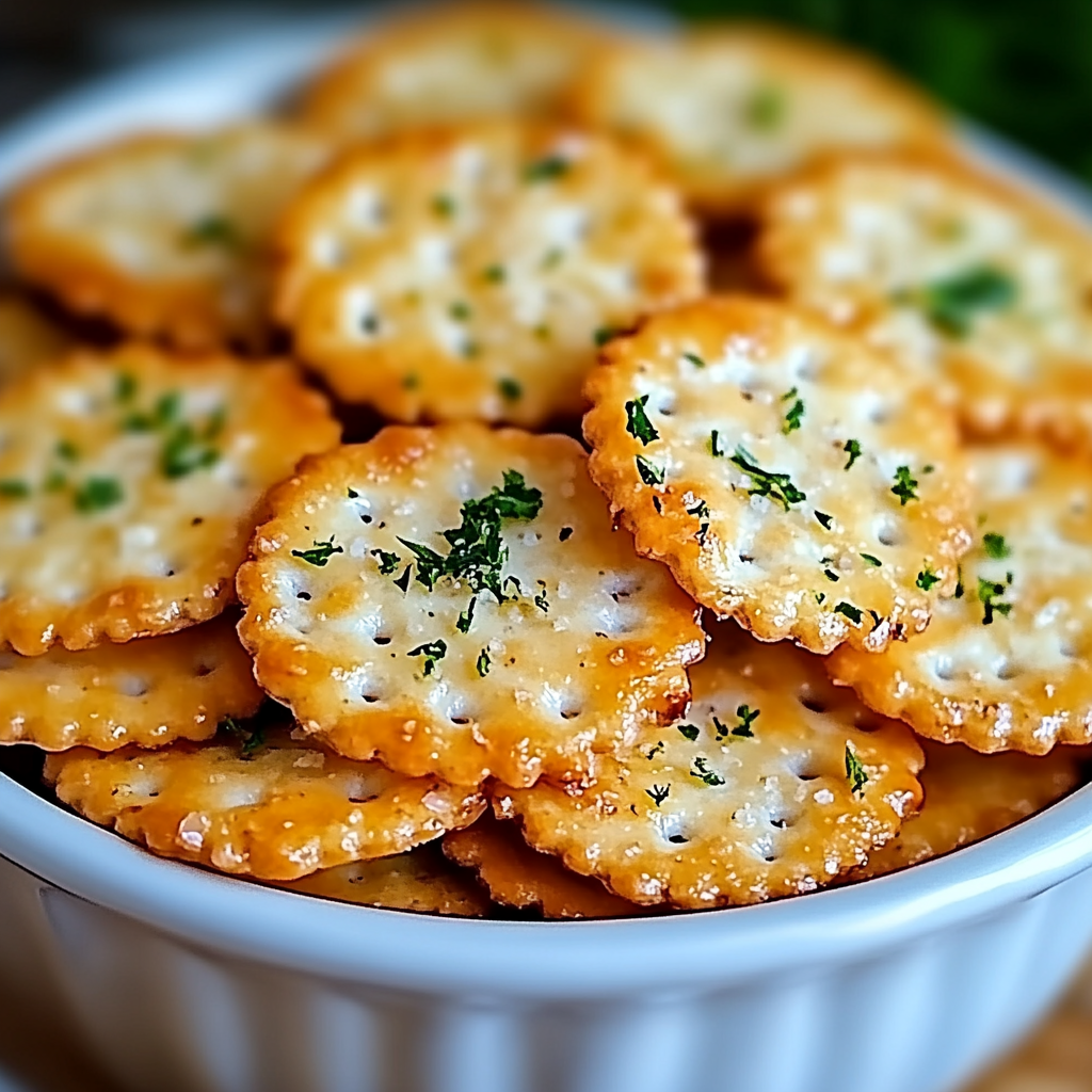 GARLIC RITZ SNACKS