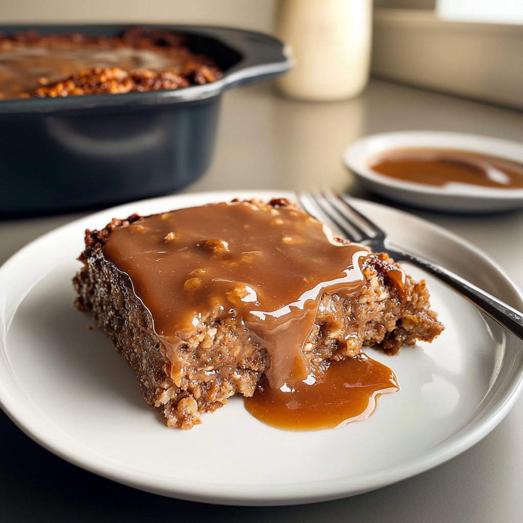 Sticky Toffee Baked Oats