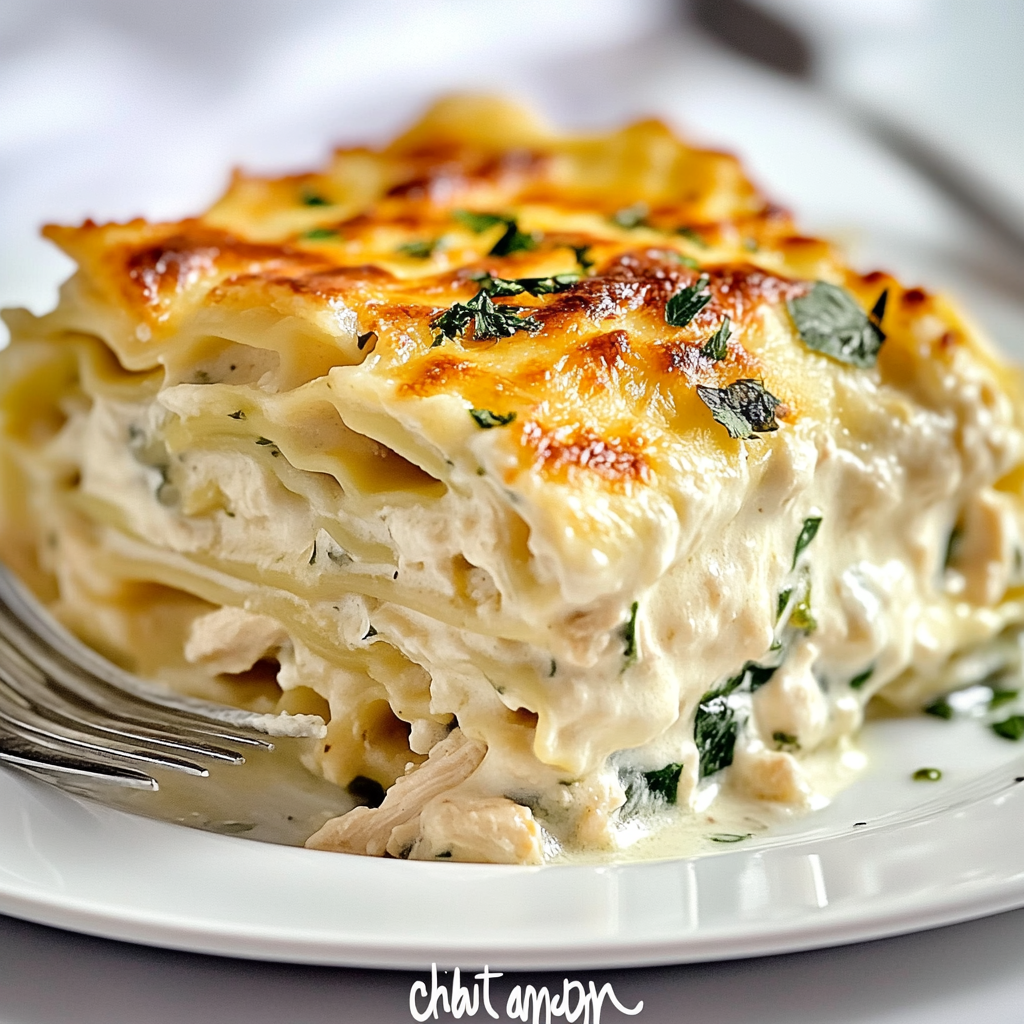 Chicken Alfredo Lasagna