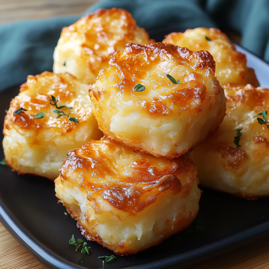 Leftover Mashed Potato Cheese Puffs