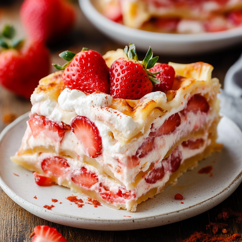 Strawberry Lasagna