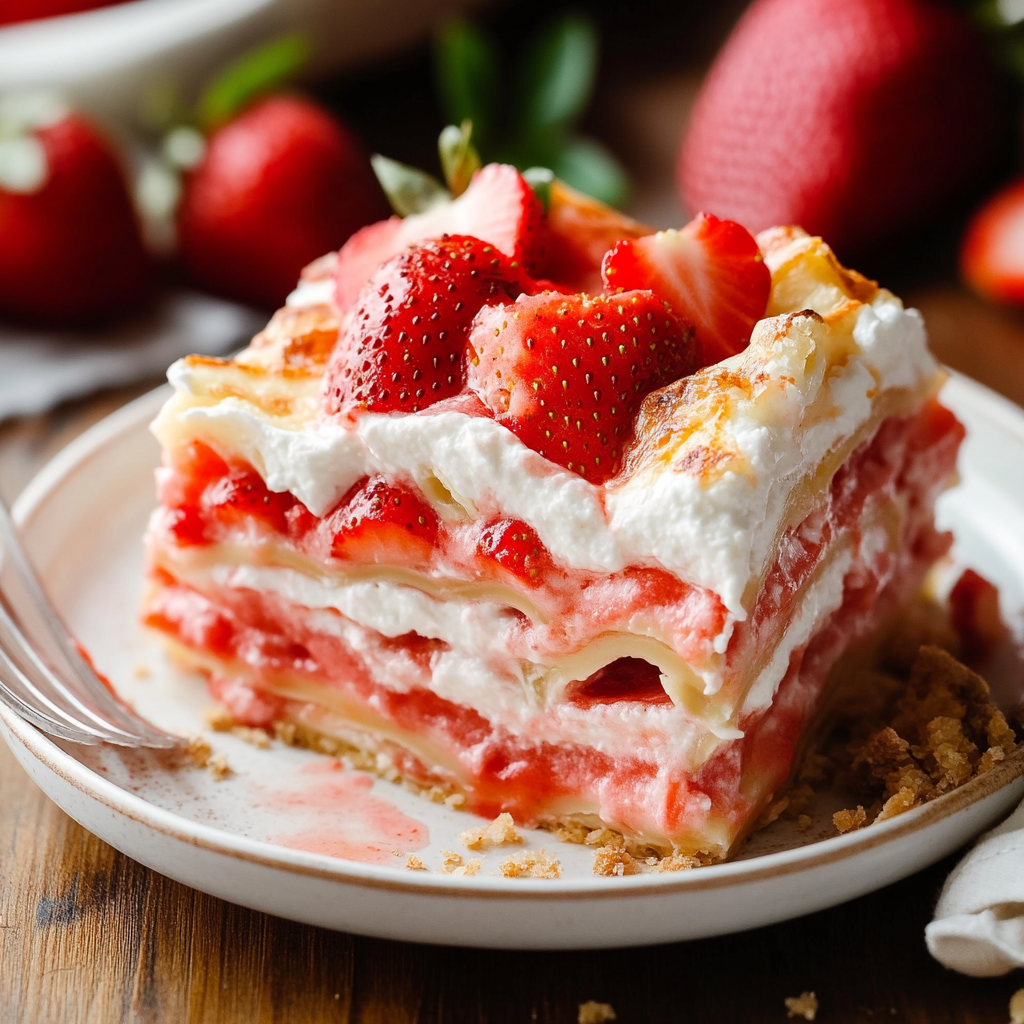 Strawberry Lasagna