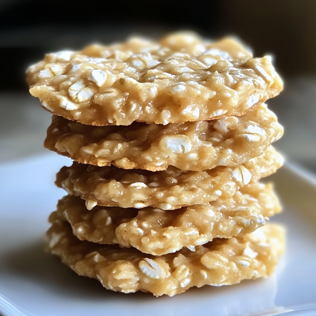 LEMON OATMEAL NO-BAKE COOKIES