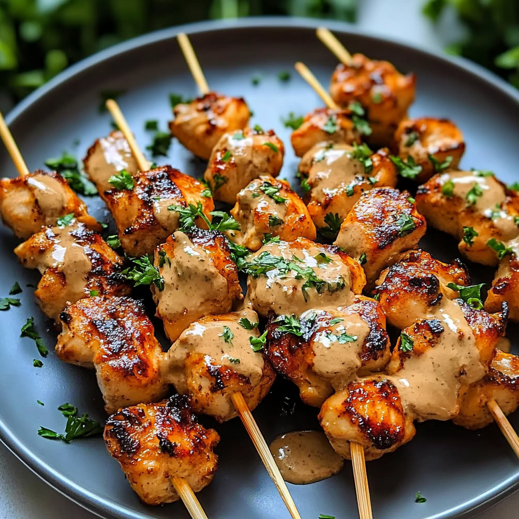 Bang Bang Chicken Skewers Recipe