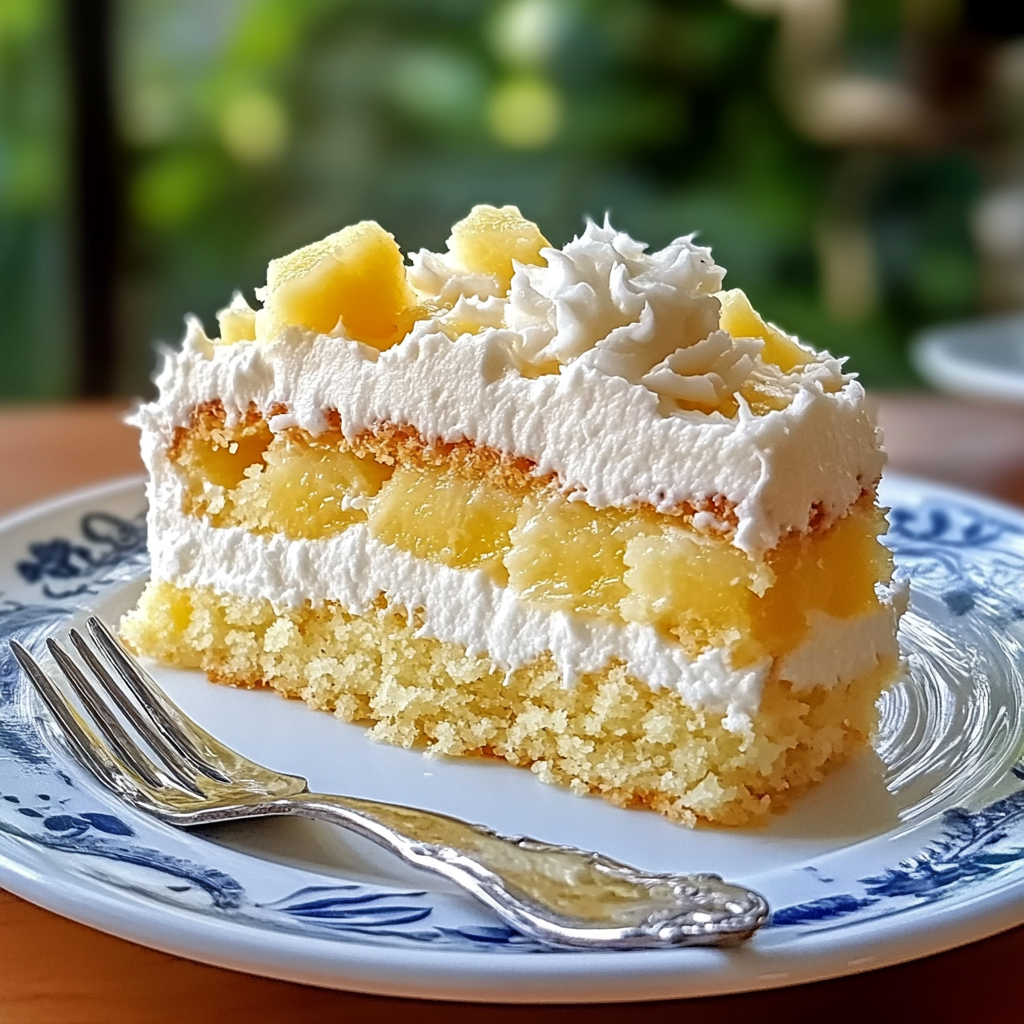 PINEAPPLE COCONUT DREAM CAKE