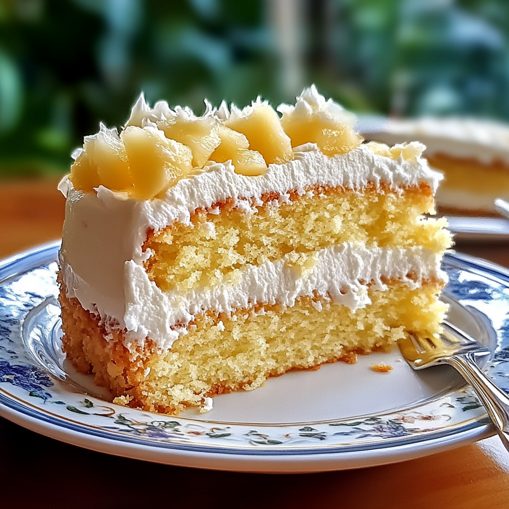 PINEAPPLE COCONUT DREAM CAKE