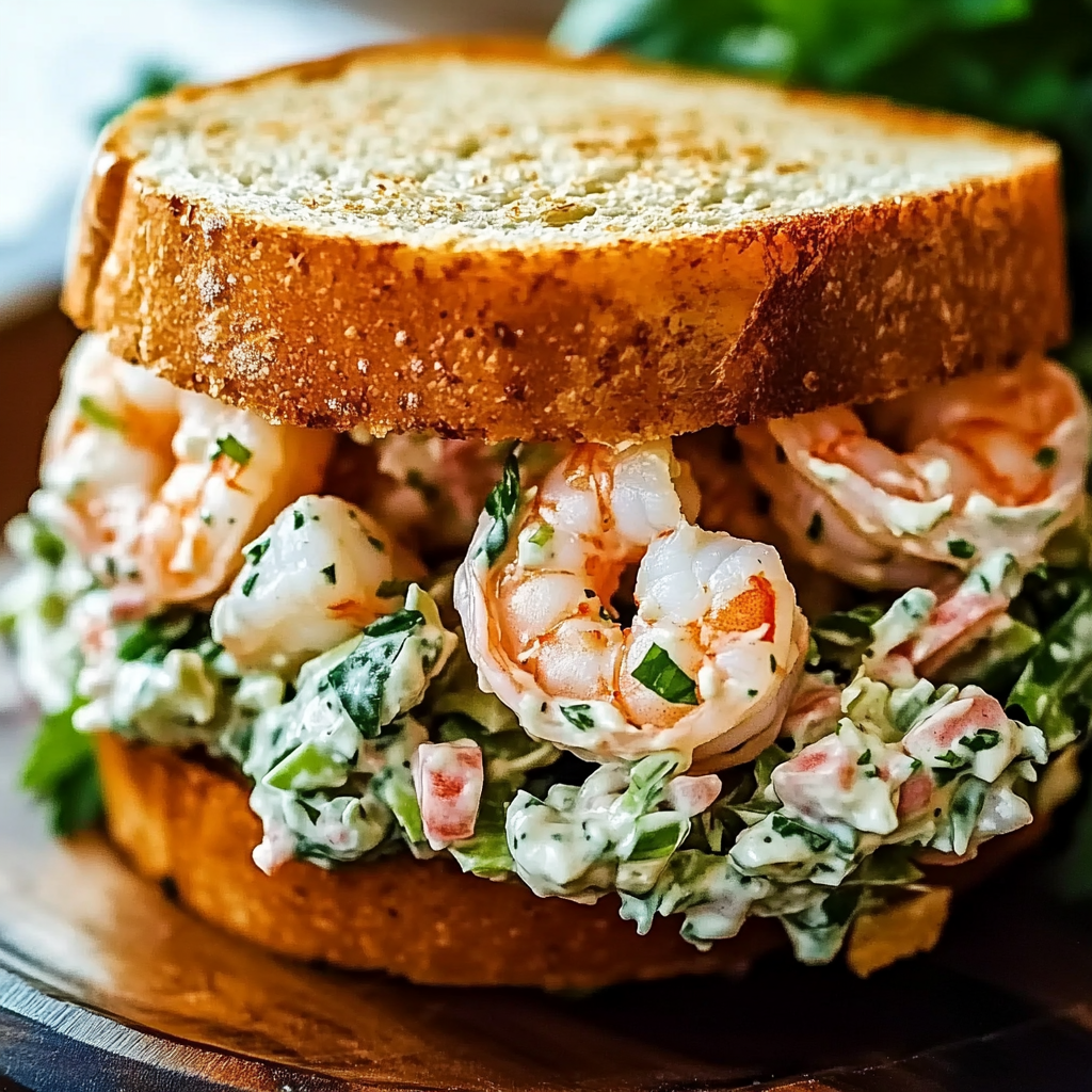 Classic Shrimp Salad Sandwich