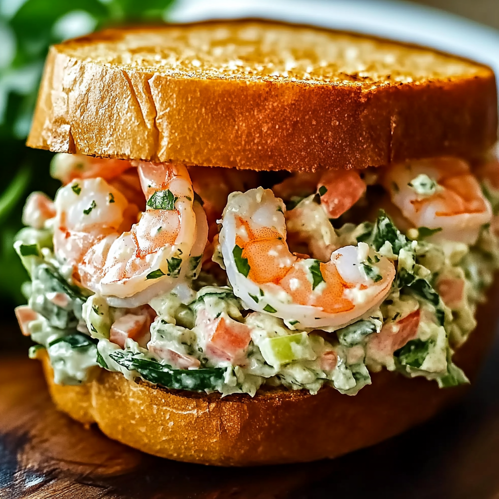 Classic Shrimp Salad Sandwich