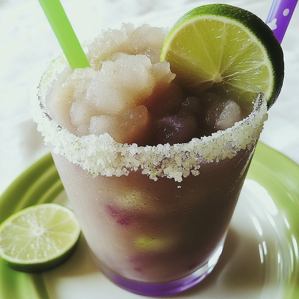 Tropical Punch Lime Raspado