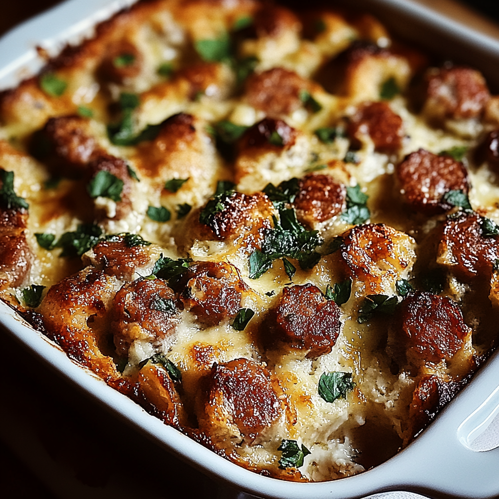 Sausage Strata