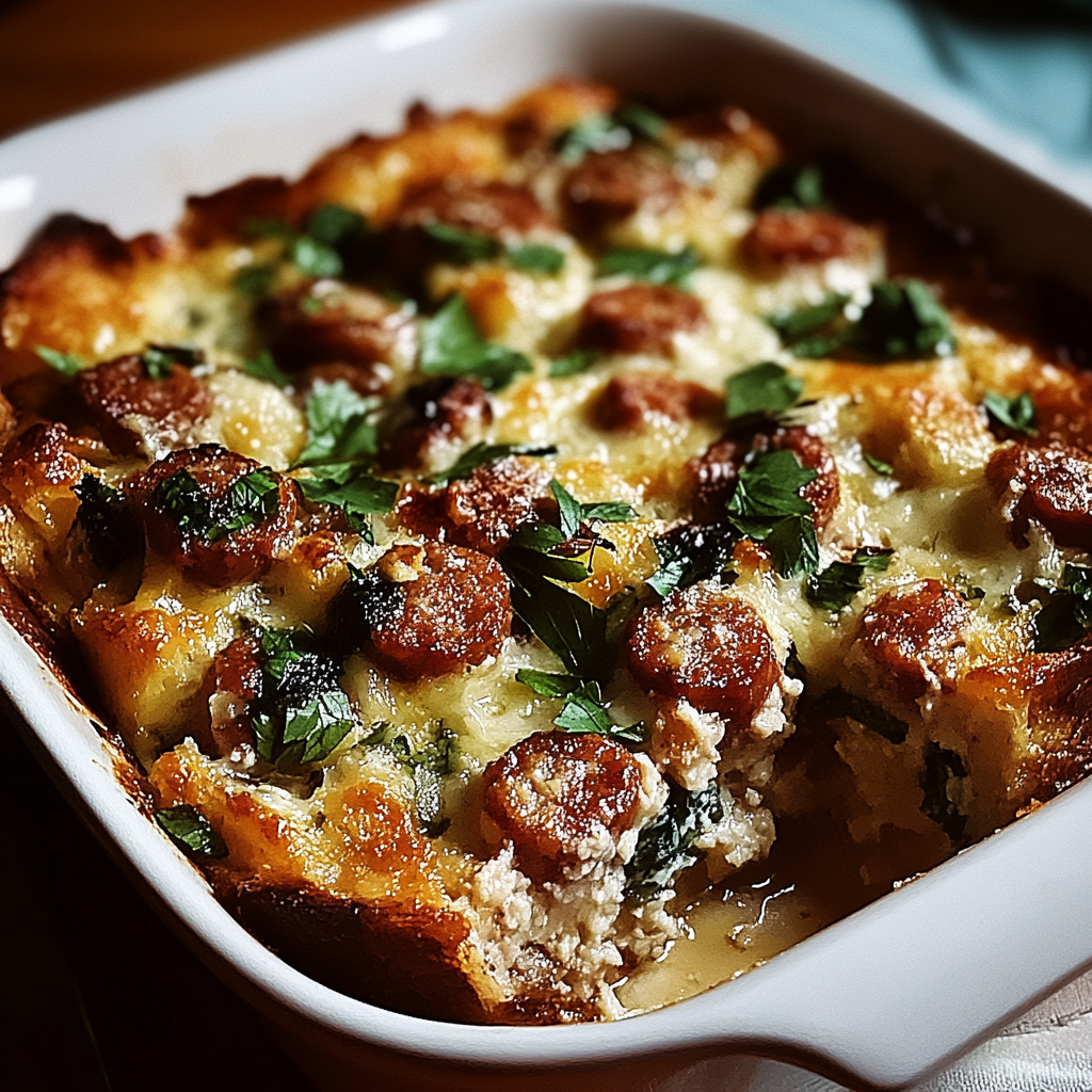 Sausage Strata