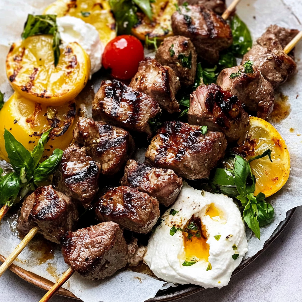 Lamb Souvlaki Recipe