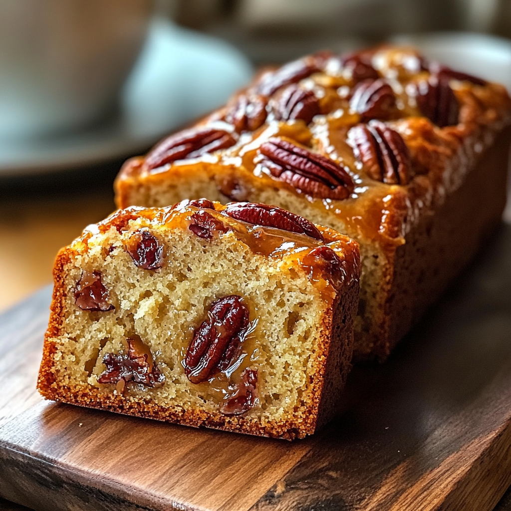 HONEY BUTTER SWEET ALABAMA PECAN BREAD