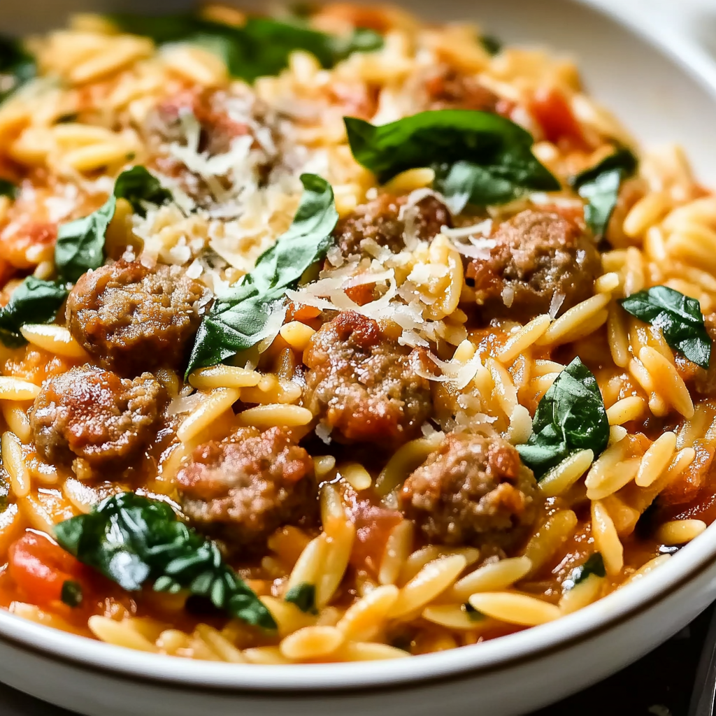 Italian Sausage Orzo