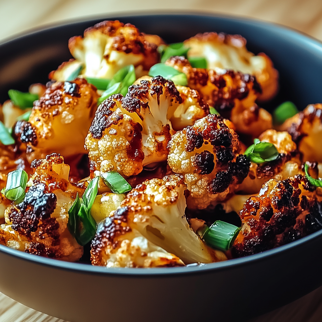 Sweet and Spicy Baked Cauliflower: A Bold and Flavorful Plant-Based Dish