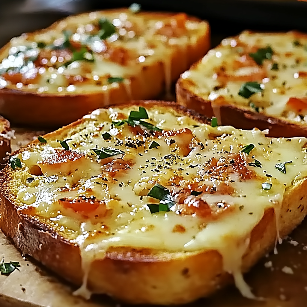 Garlic Toast Pizzas: A Flavor-packed, Easy-to-Make Snack