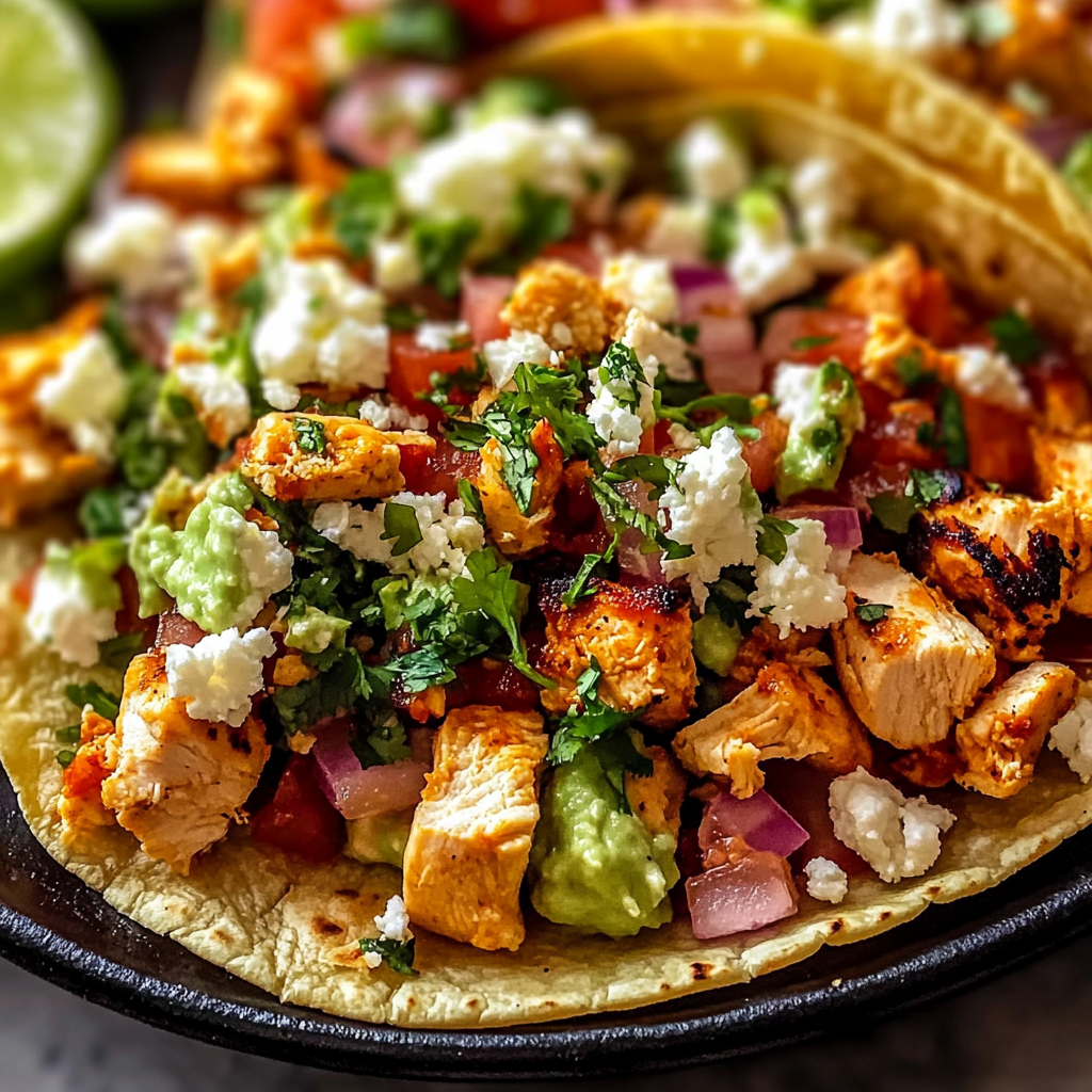 Easy Chicken Street Tacos Recipe