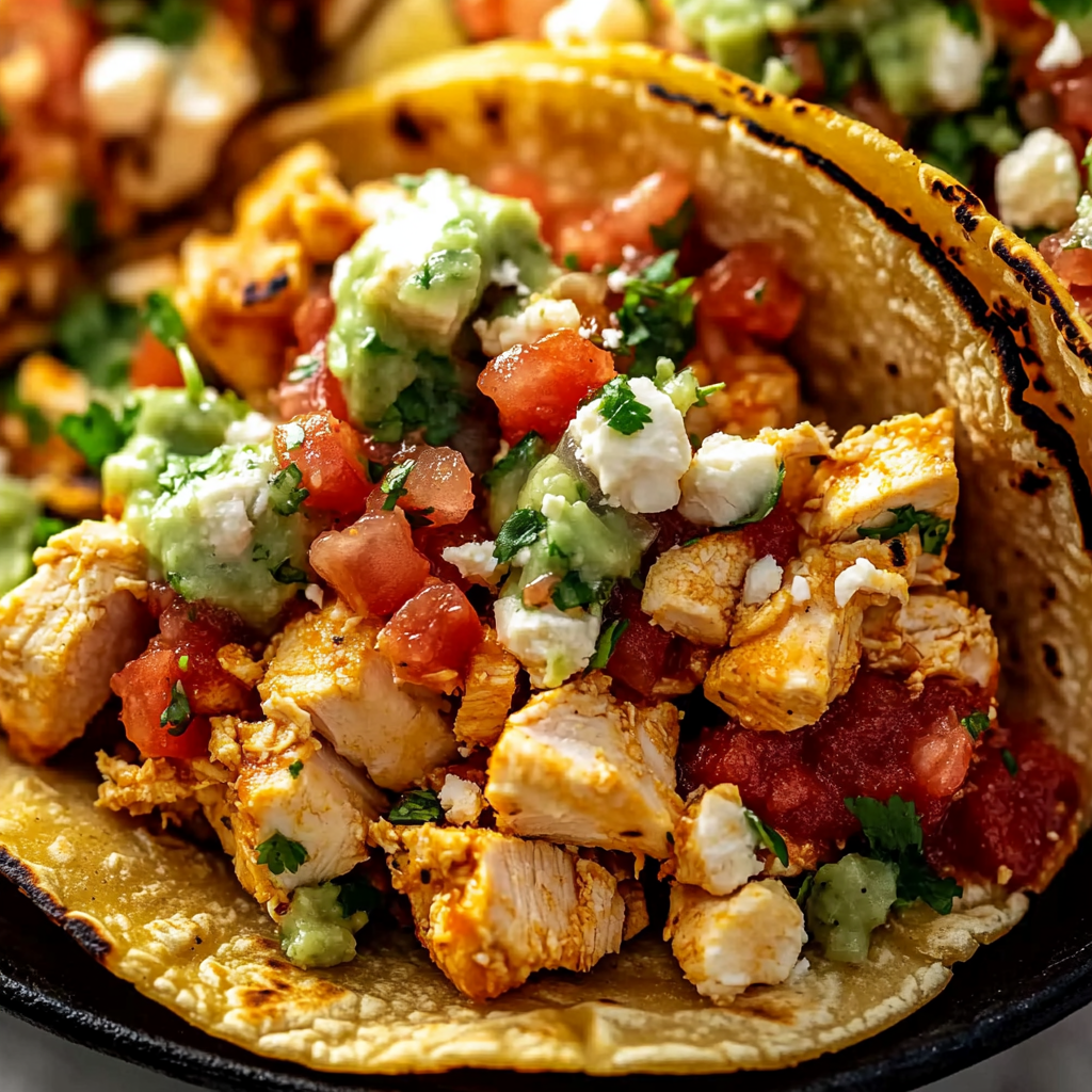 Easy Chicken Street Tacos Recipe