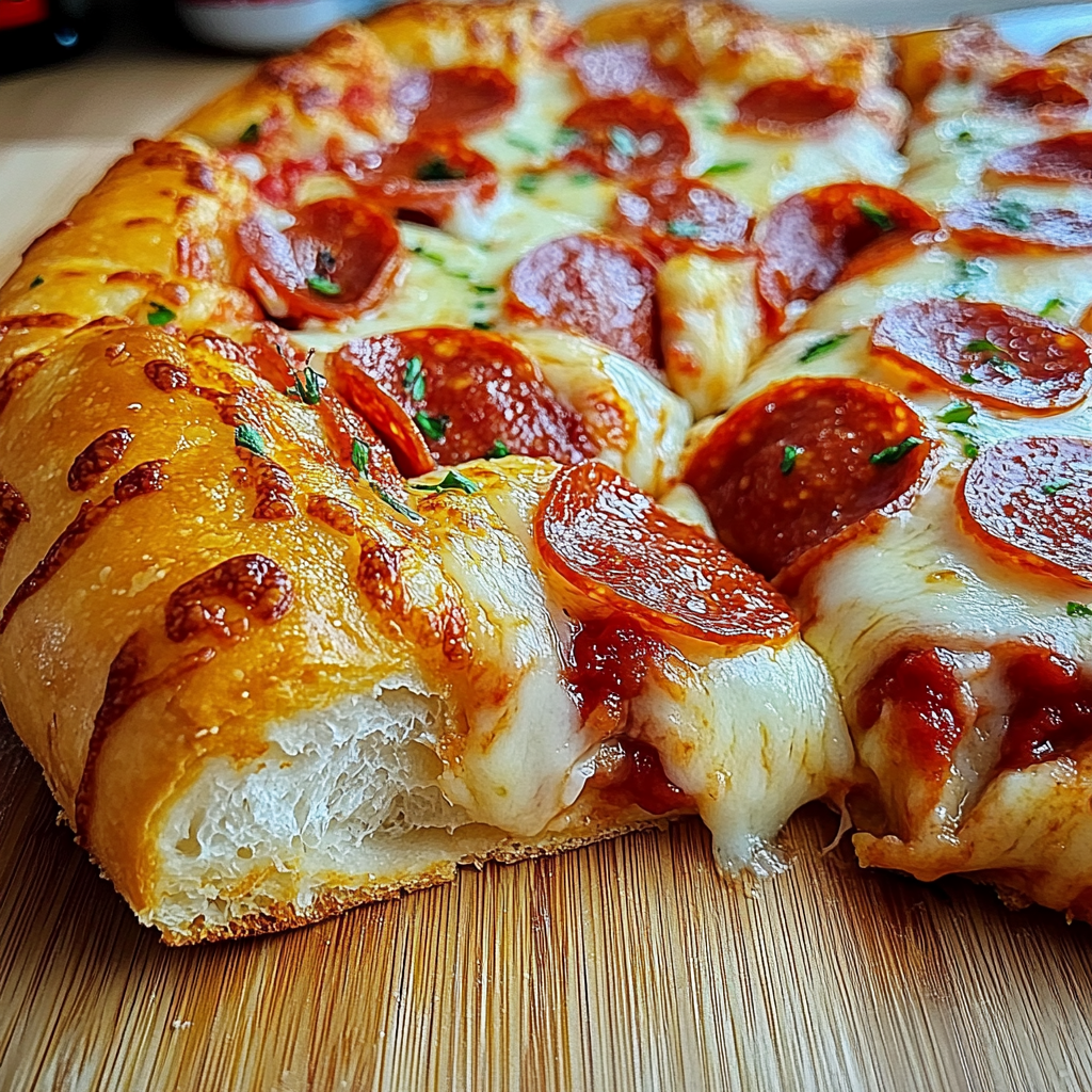 The Secret to Perfect Stuffed Crust Pepperoni Pizza
