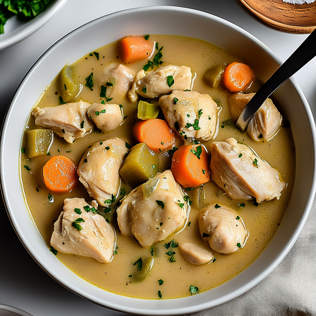 Creamy Chicken Stew Recipe
