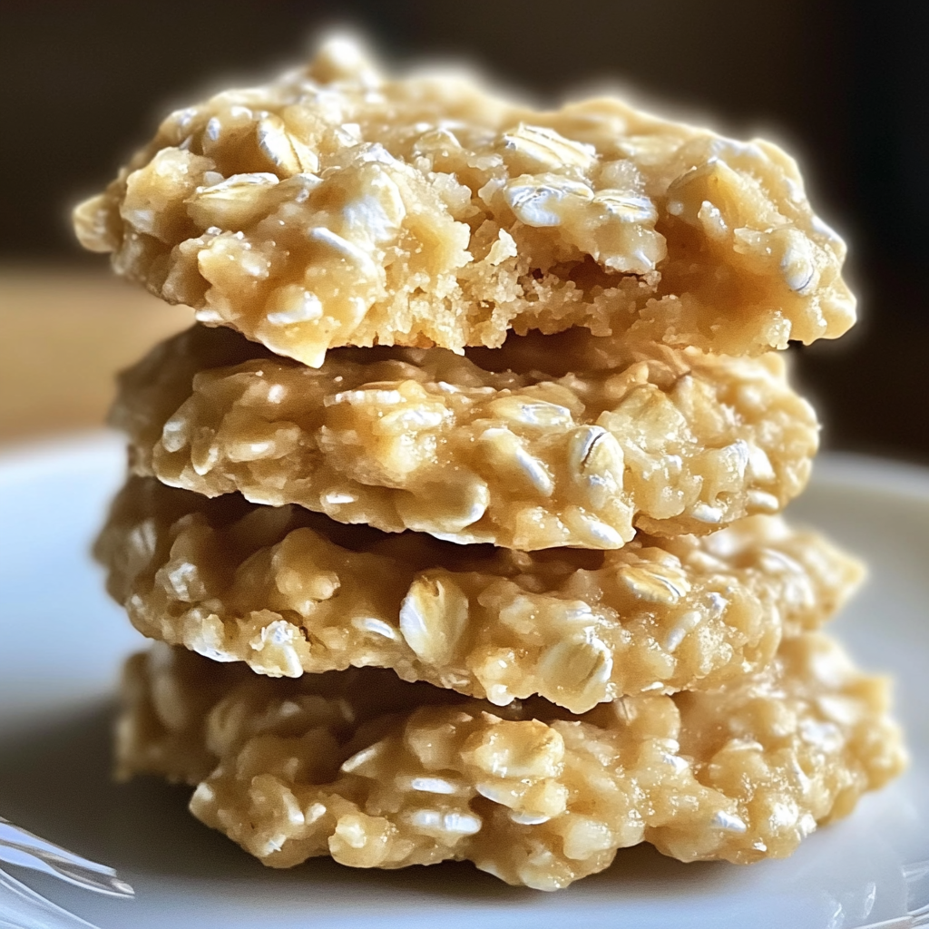 LEMON OATMEAL NO-BAKE COOKIES
