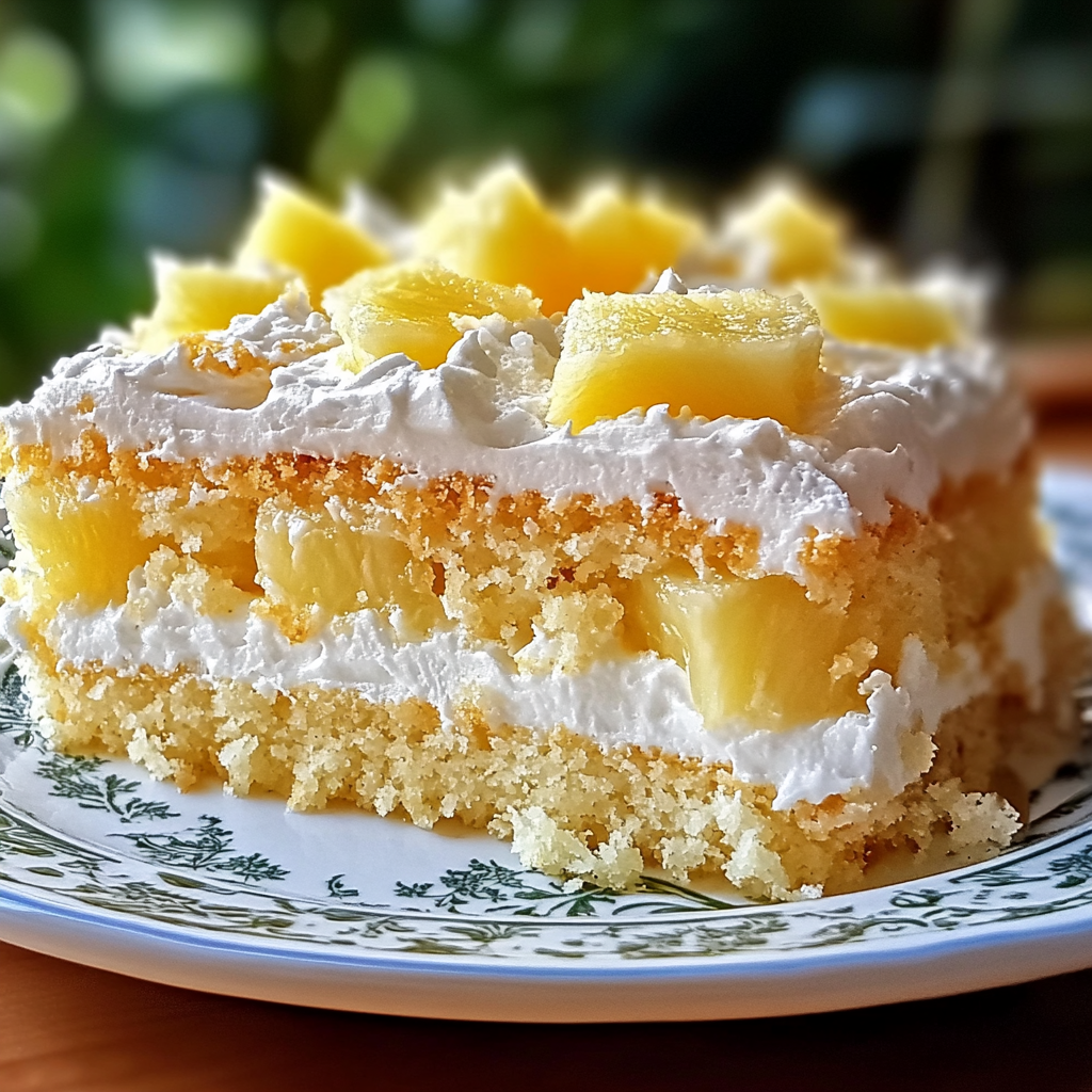 PINEAPPLE COCONUT DREAM CAKE
