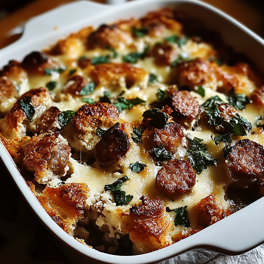 Sausage Strata