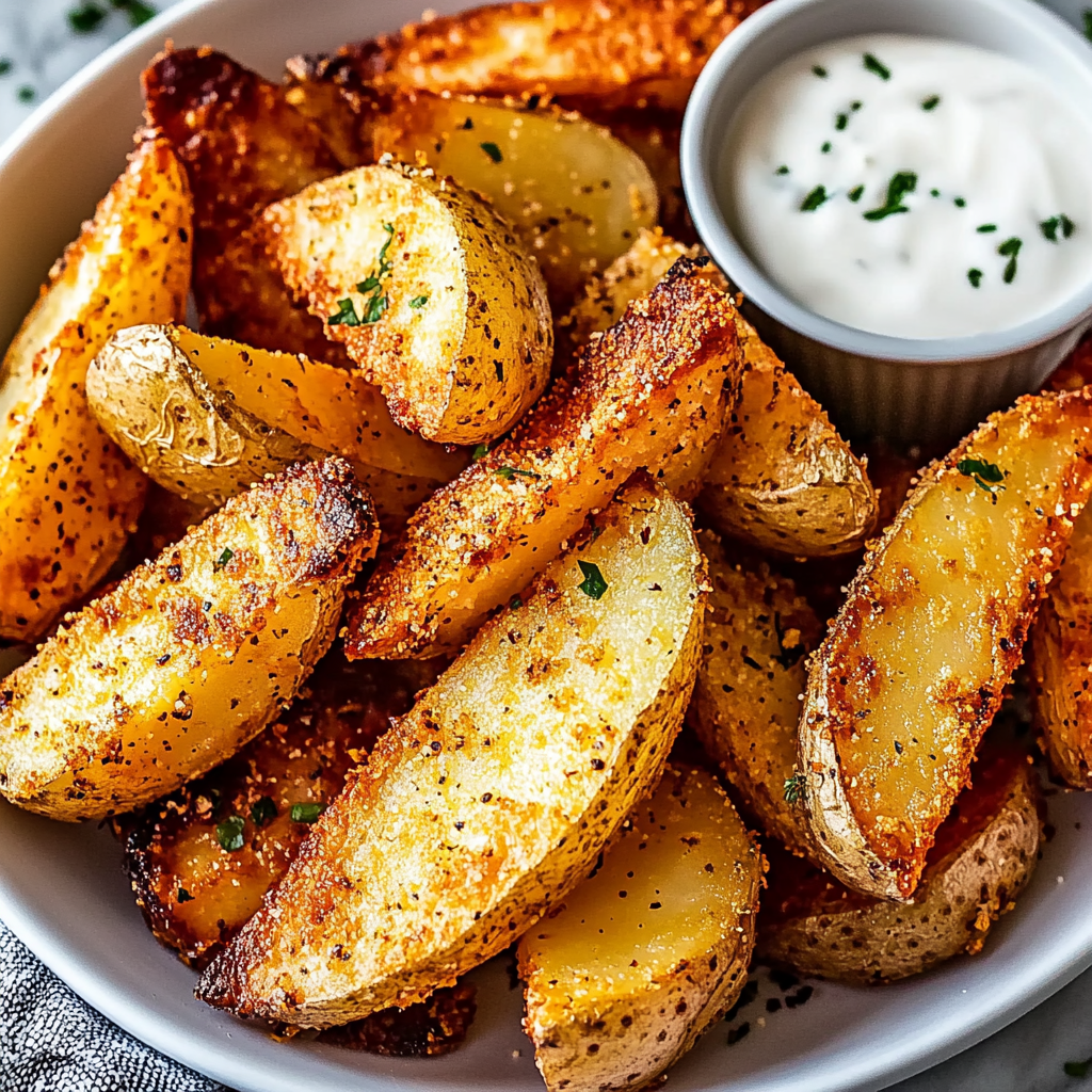 Air Fryer Potato Wedges