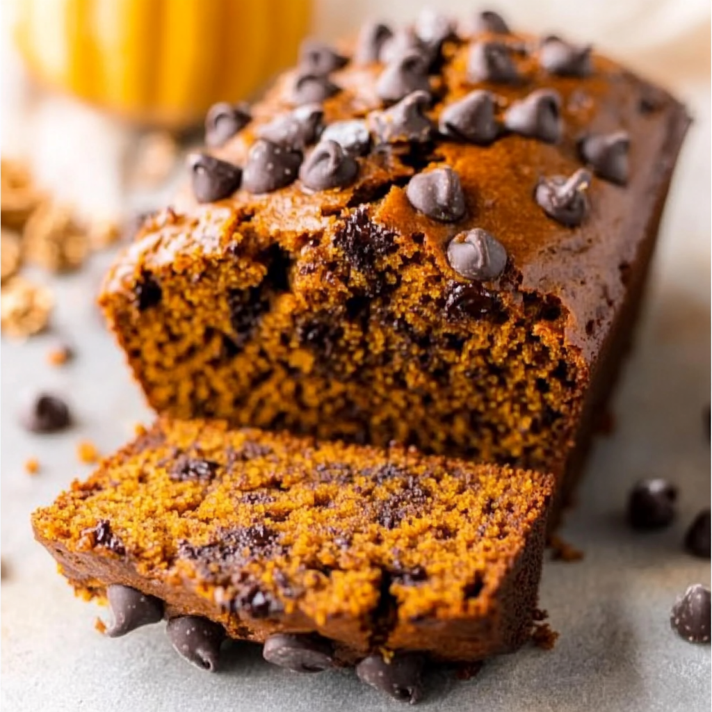 Chocolate Chip Pumpkin Bread