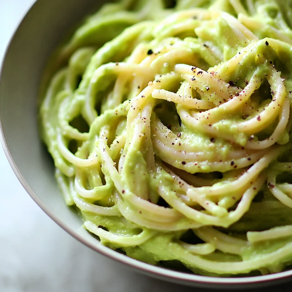 Healthy Creamy Avocado Pasta Recipe (20-Minutes)