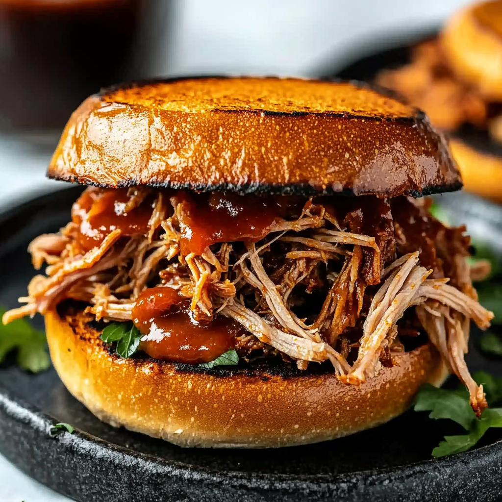 Easy Instant Pot Pulled Pork Sandwiches