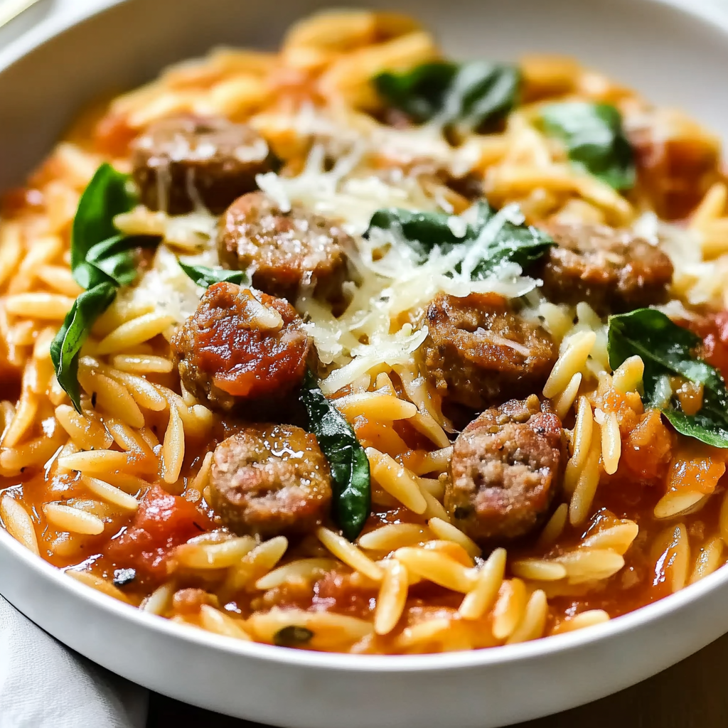Italian Sausage Orzo