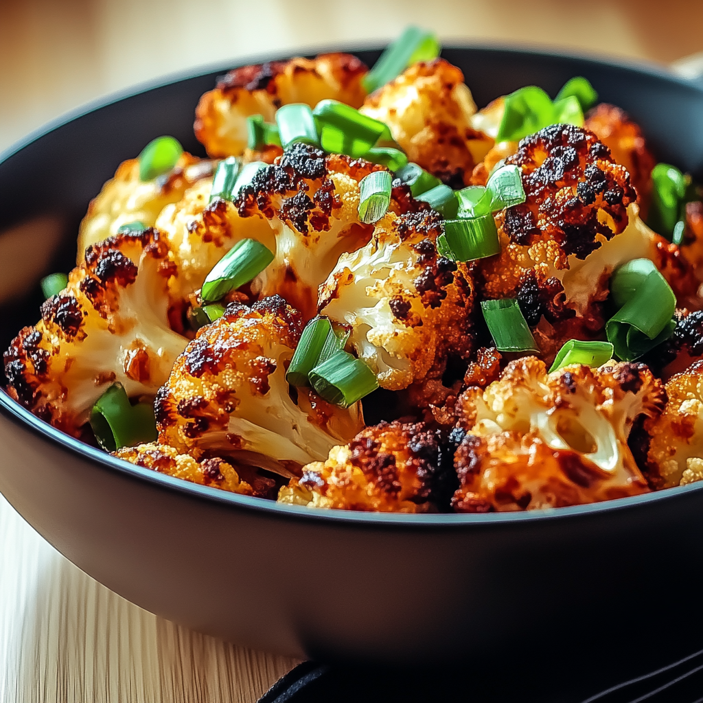 Sweet and Spicy Baked Cauliflower: A Bold and Flavorful Plant-Based Dish