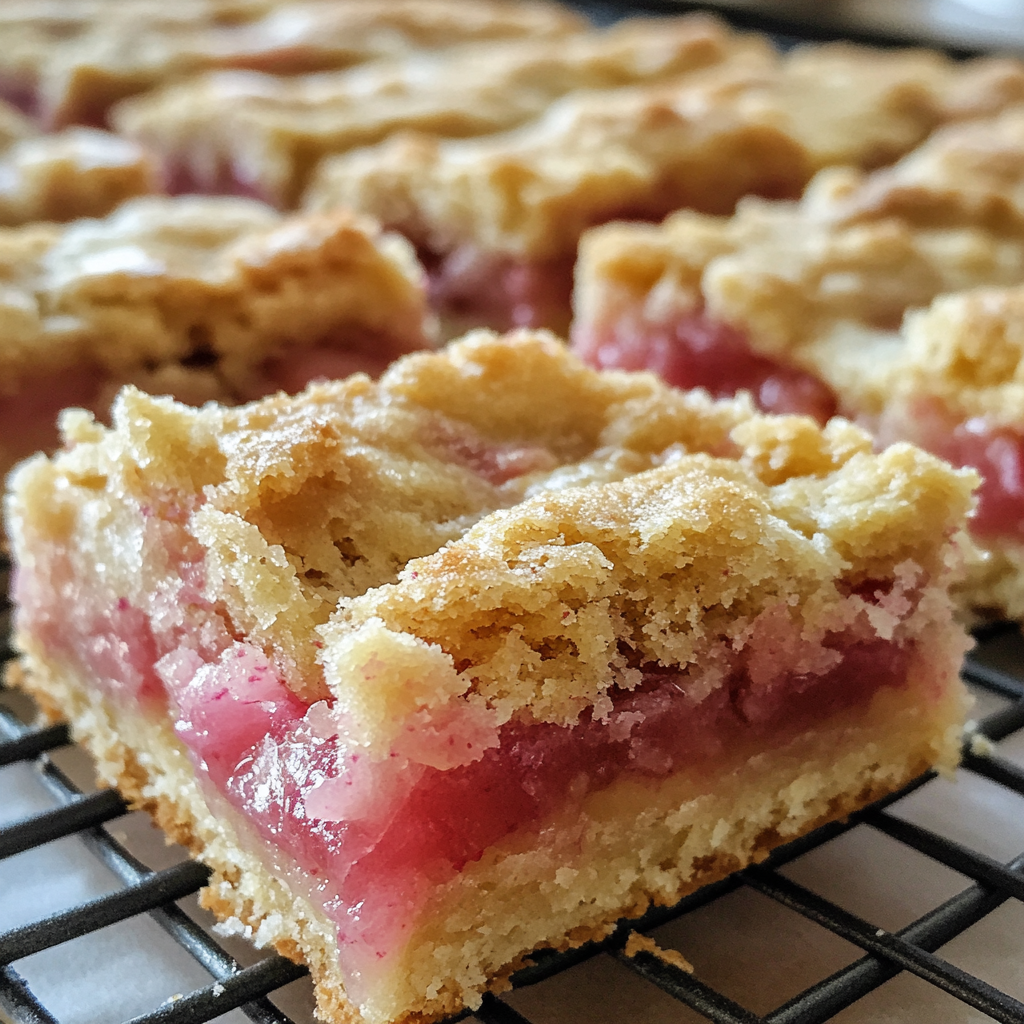 Rhubarb Shortbread Bars: A Sweet & Tart Dream in Every Bite