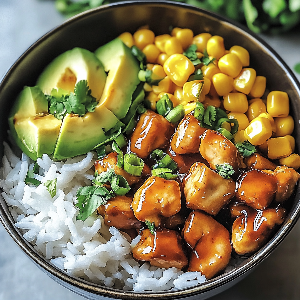 Hot Honey Chicken Bowls