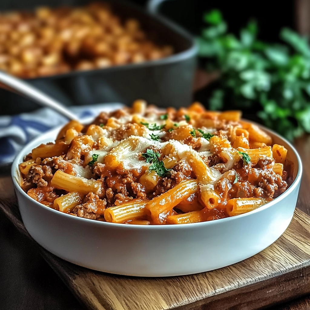 Easy Homemade Beefaroni