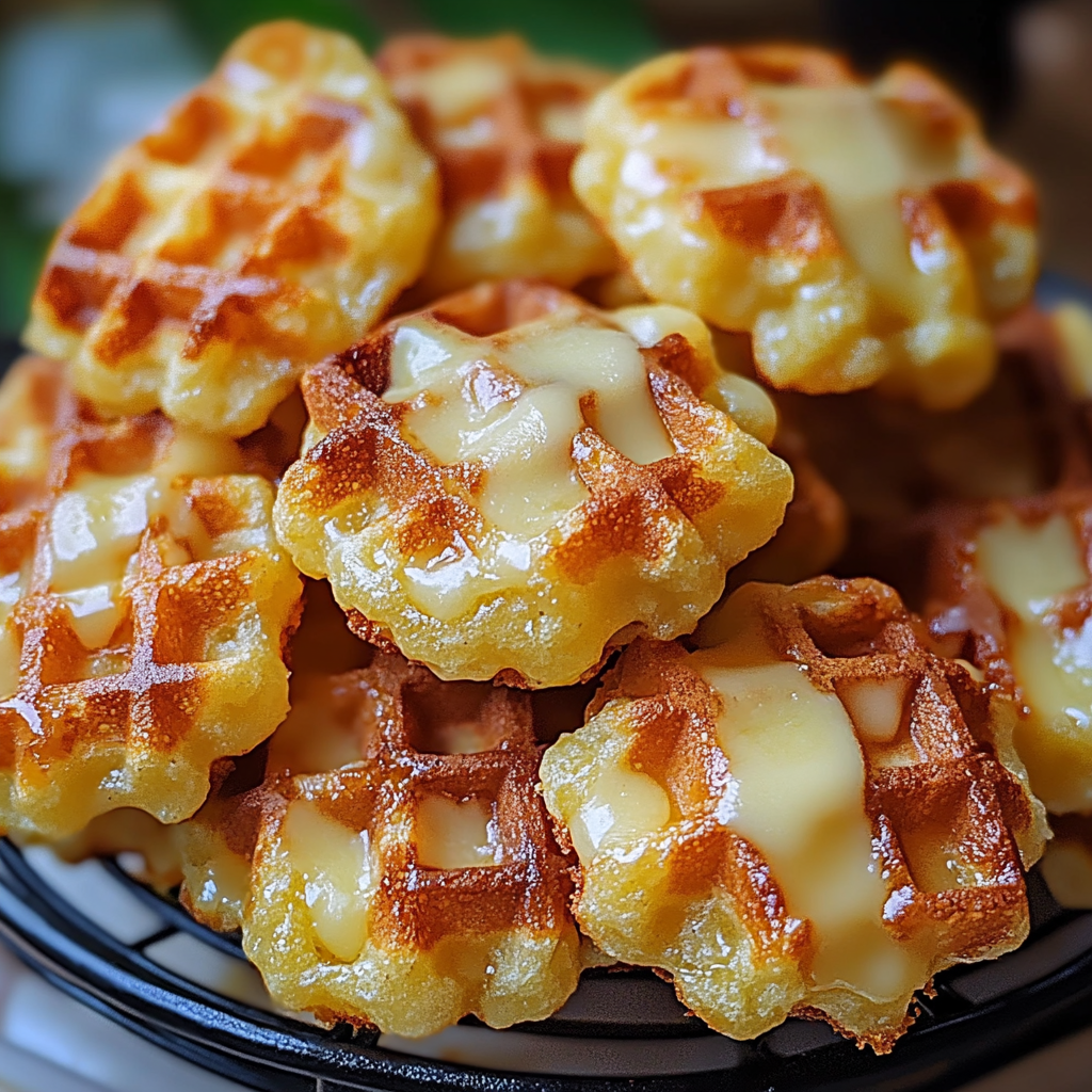 Cornbread Waffle Bites with Smoked Gouda: A Must-Try Delight!