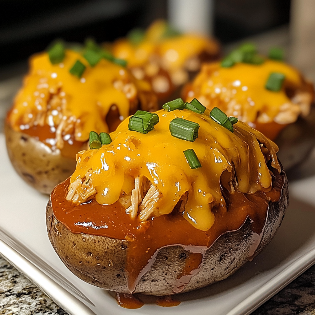 Why You’ll Love These Cheesy BBQ Chicken Stuffed Potatoes
