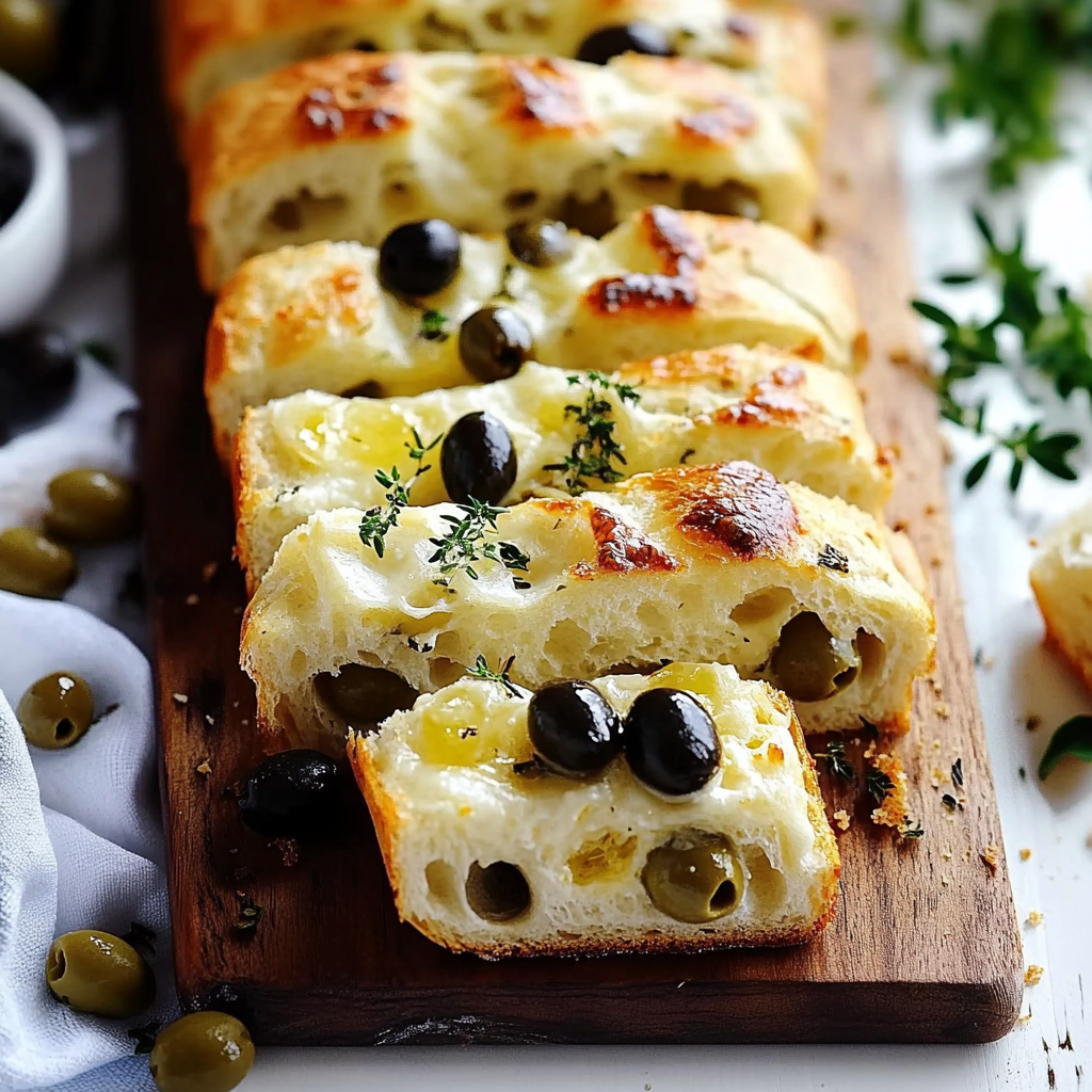 Olive Cheese Bread
