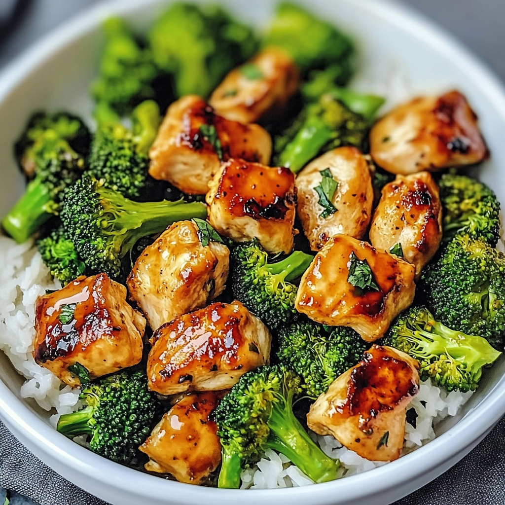 Air Fryer Chicken and Broccoli