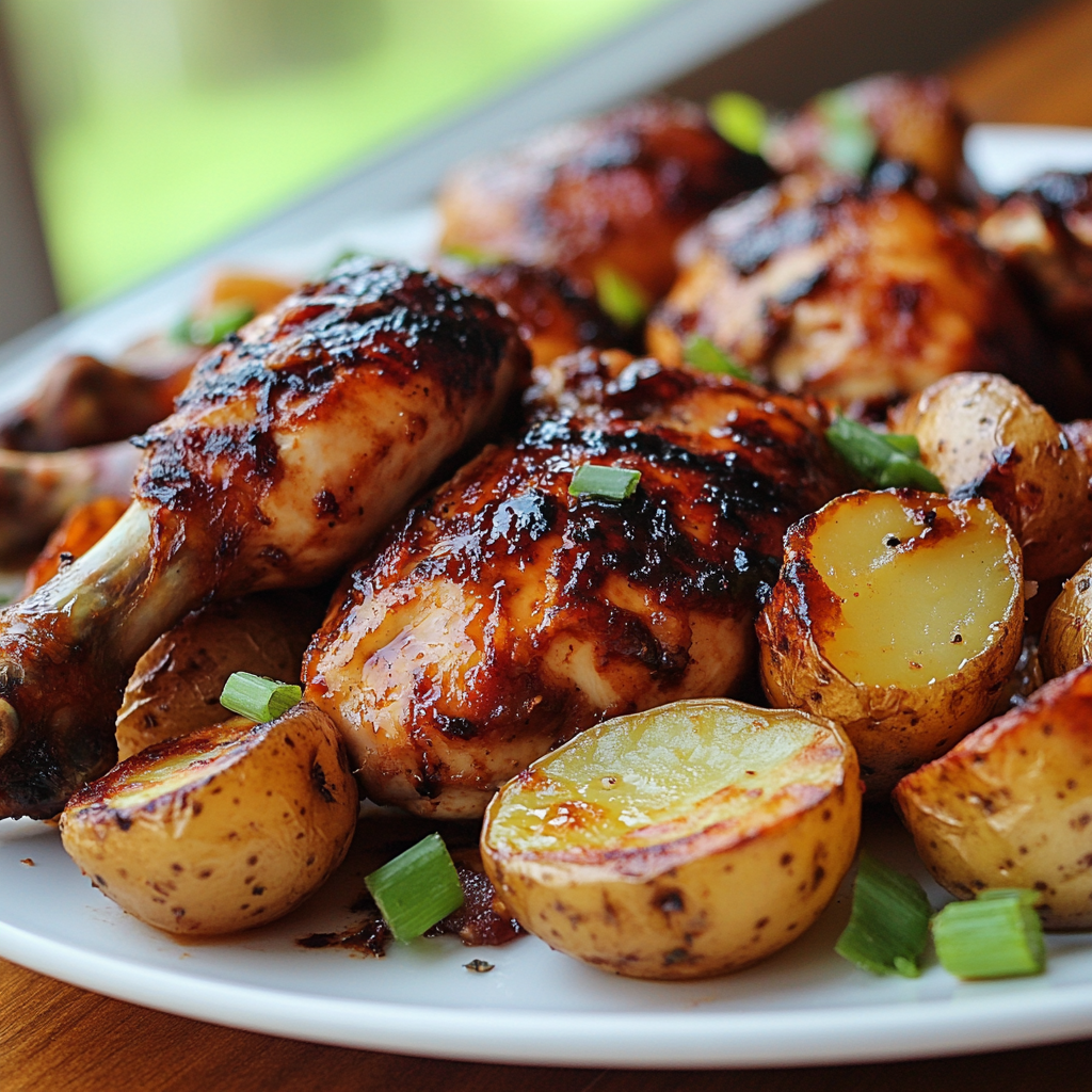 BBQ Chicken and Potatoes Recipe