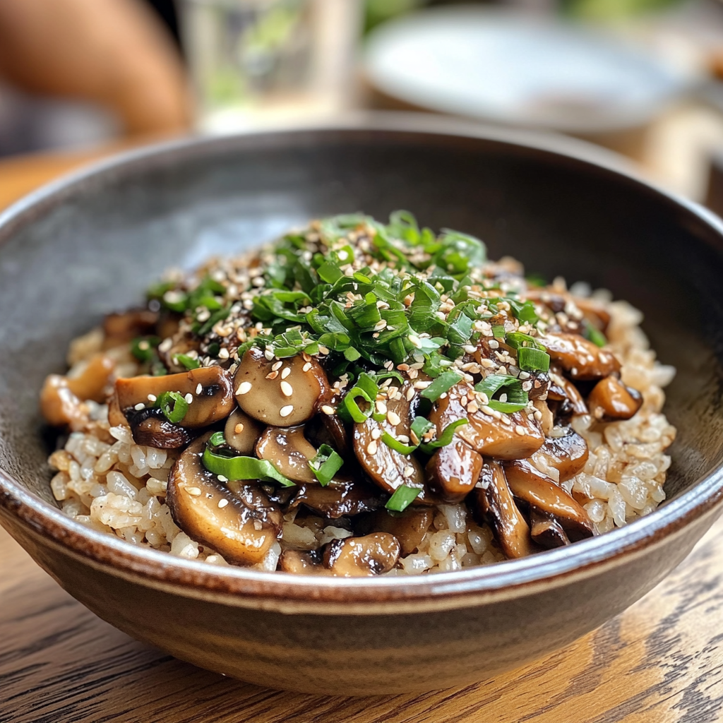 Mushroom Rice