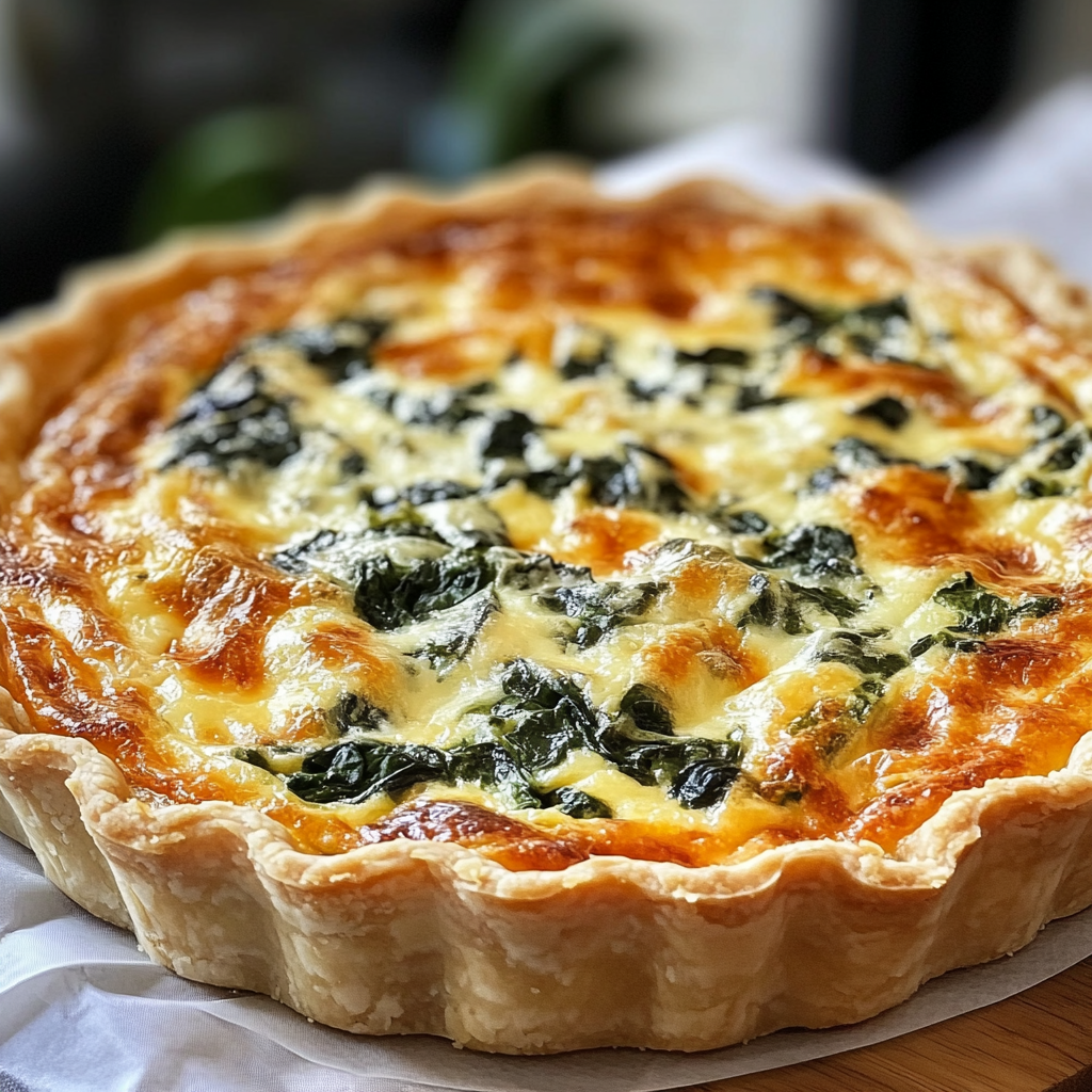 CLASSIC SPINACH QUICHE