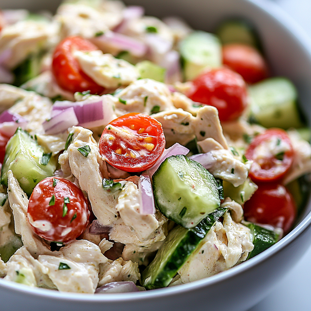 Feta Chicken Salad