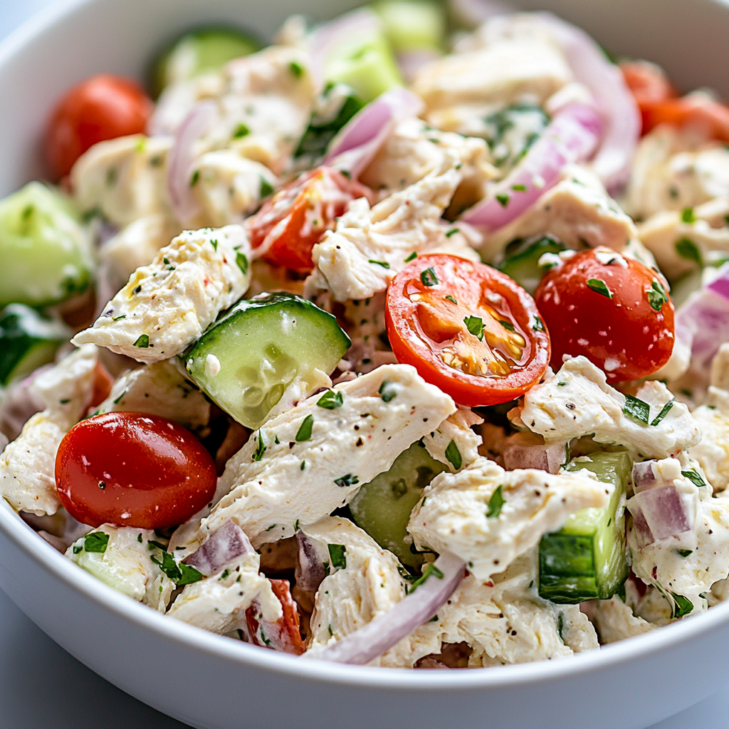 Feta Chicken Salad