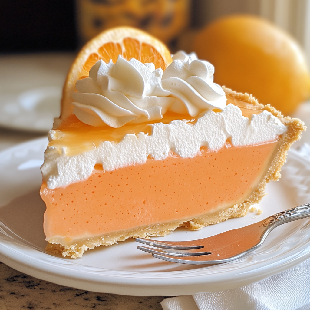 Jello Creamsicle Pie Recipe