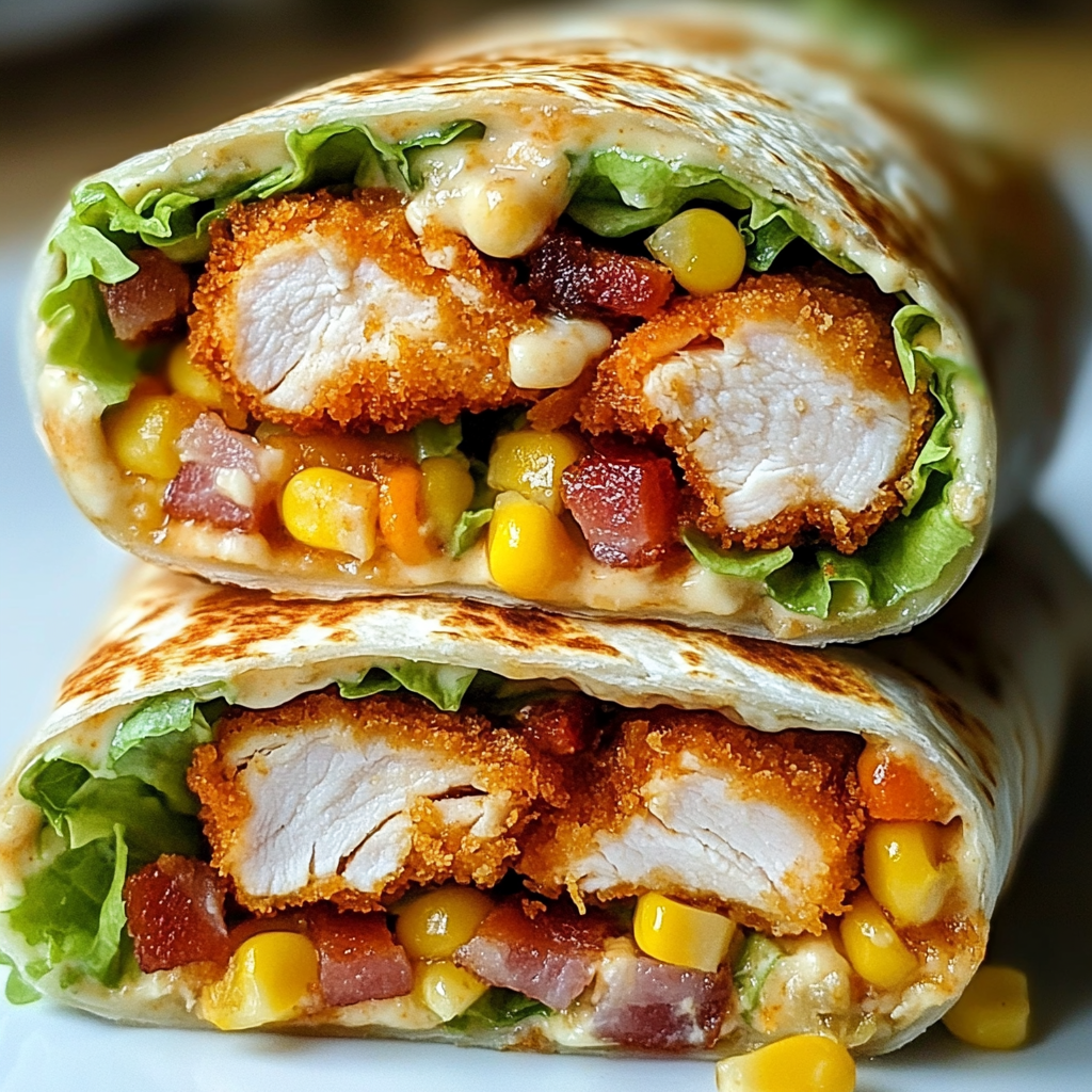 Crispy Chicken Bacon Wrap: A Deliciously Easy Recipe to Try Today