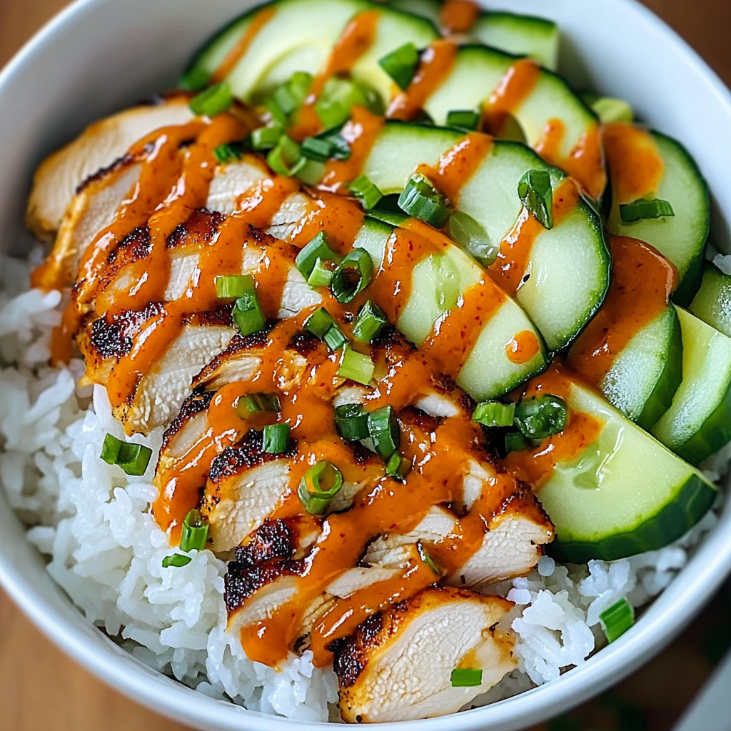 Spicy Bang Bang Chicken Bowl