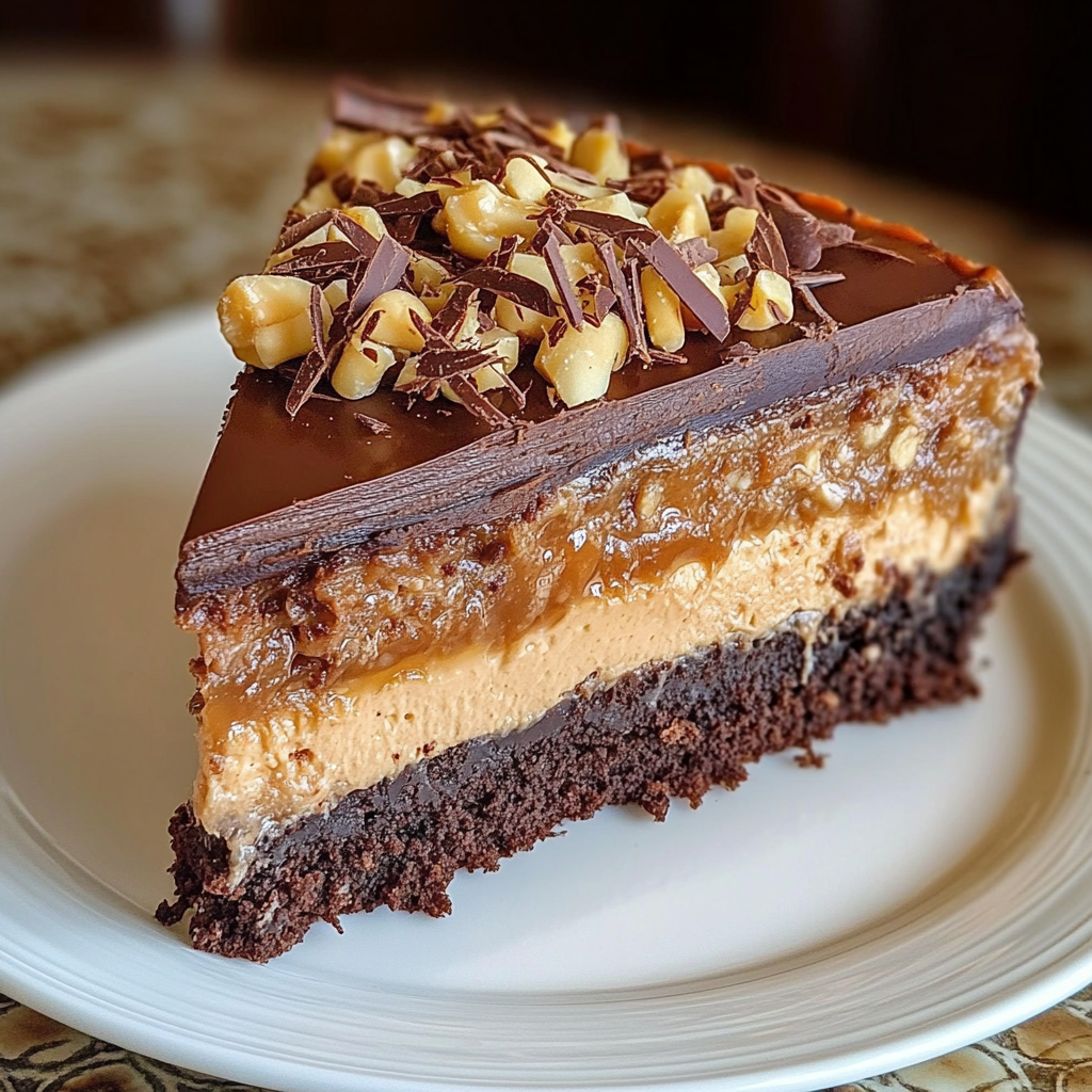 Creamy German Chocolate Cheesecake – Easy Dessert Recipes